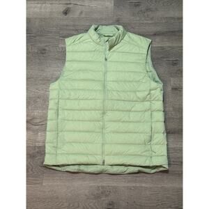 Lululemon Navigation Down Vest Puffer Creamy Mint Green Size XL EUC